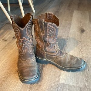 Cody James Men's Western Work Boot Square Toe